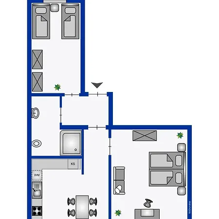 Stilvoll Wohnen Im Ruhigen Hinterhaus - Salt * Weißenfels